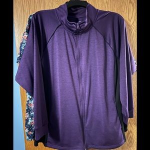 Purple and Black Jacket